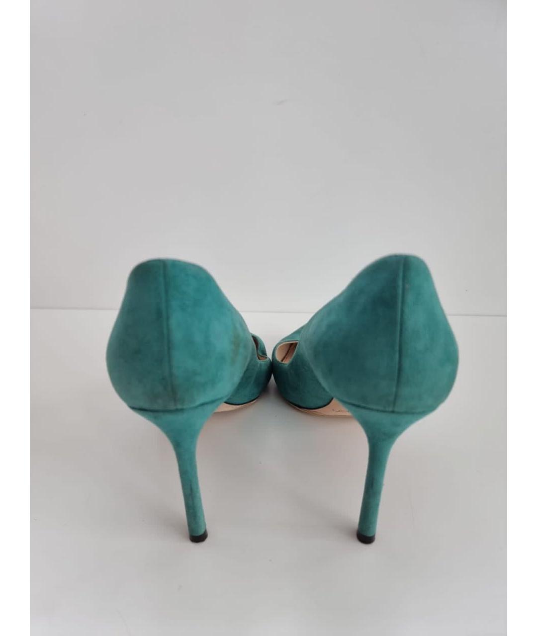 JIMMY CHOO Замшевые туфли, фото 4