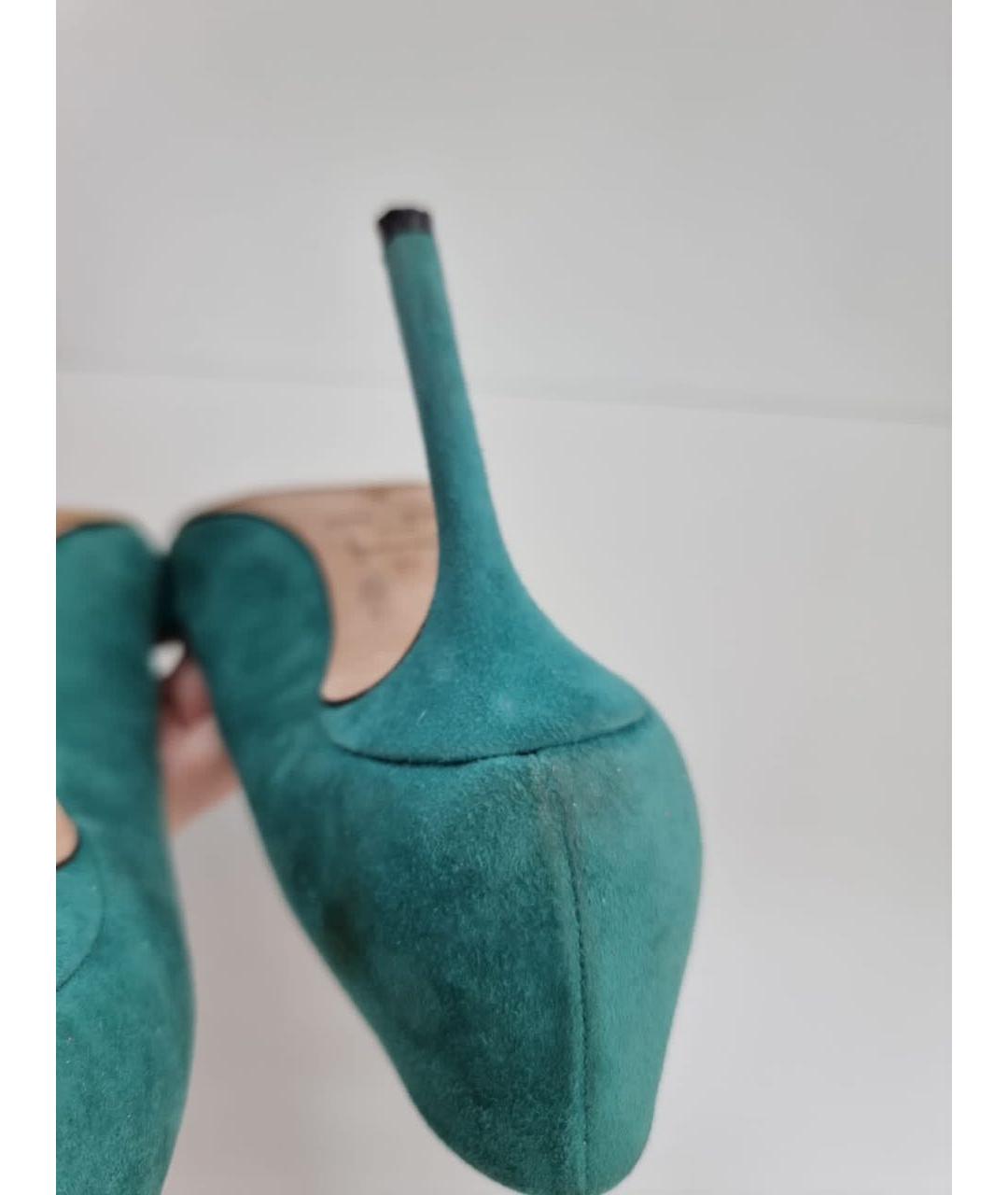 JIMMY CHOO Замшевые туфли, фото 7