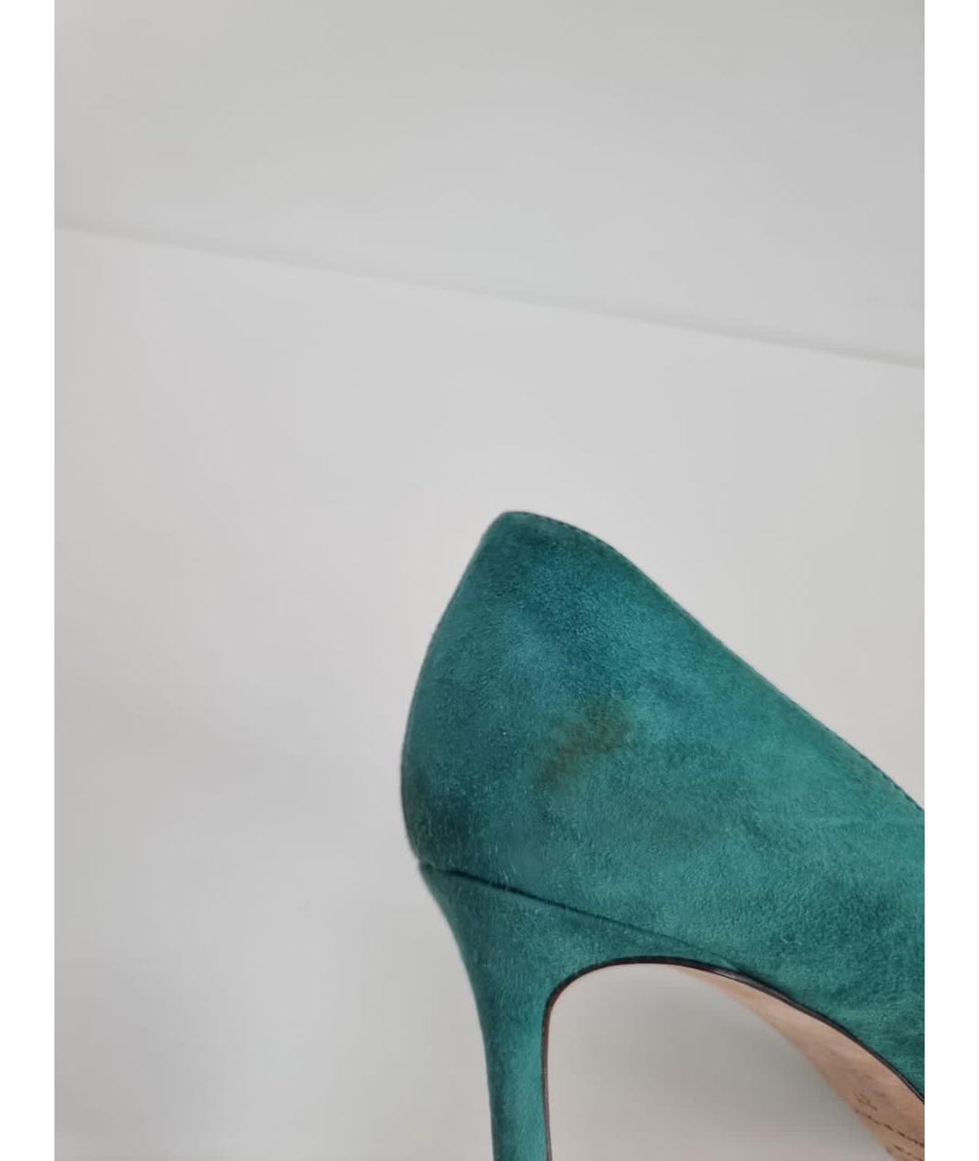 JIMMY CHOO Замшевые туфли, фото 8