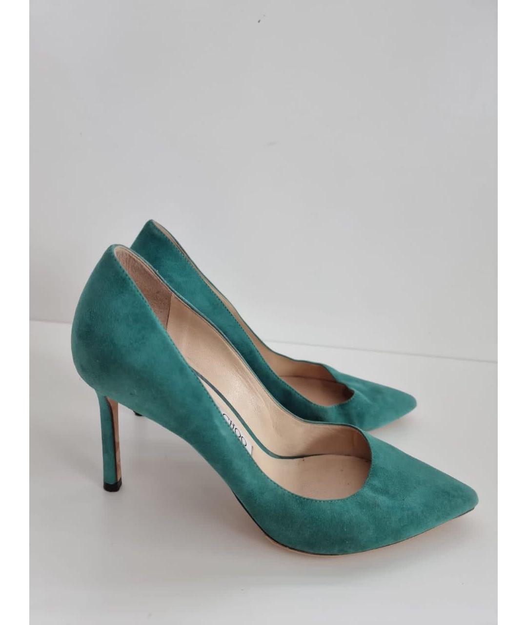 JIMMY CHOO Замшевые туфли, фото 9