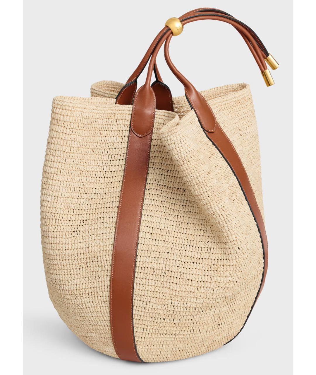 CELINE Бежевая сумка тоут, фото 2