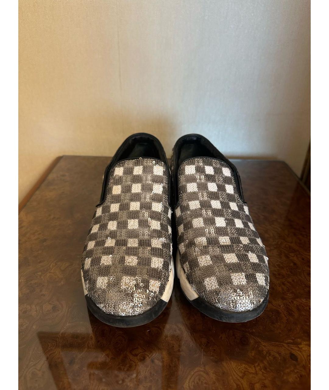 PINKO Серебряные кроссовки, фото 2