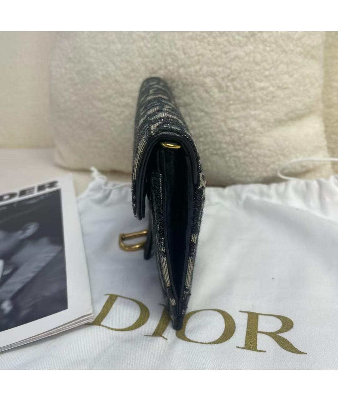 CHRISTIAN DIOR Голубая сумка через плечо, фото 6