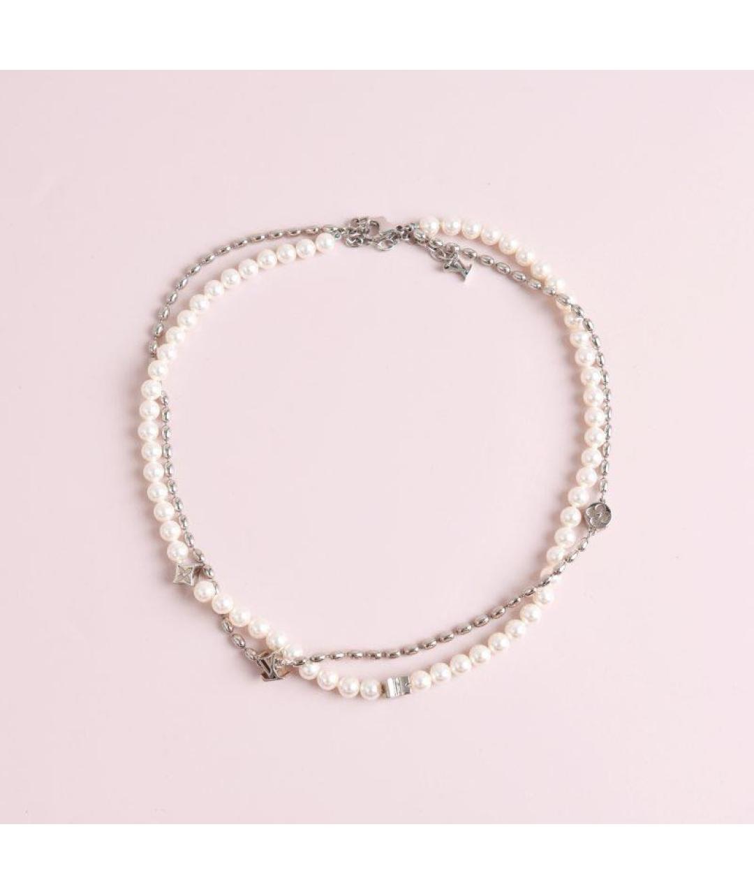 LOUIS VUITTON Золотое колье, фото 9