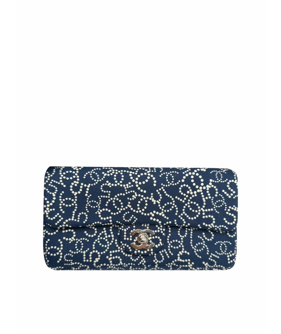 CHANEL Голубая сумка через плечо, фото 1