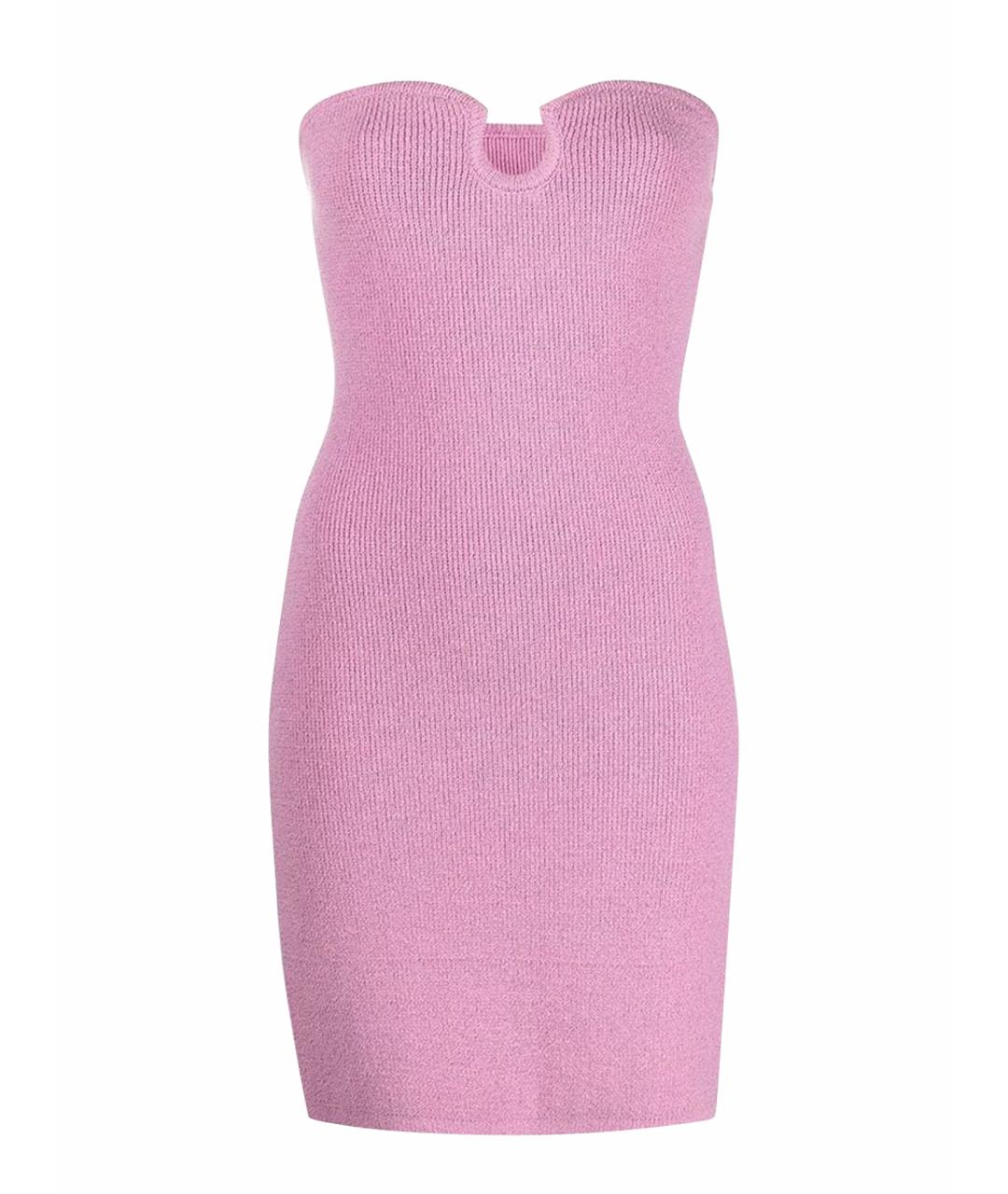 NANUSHKA Розовое повседневное платье, фото 1