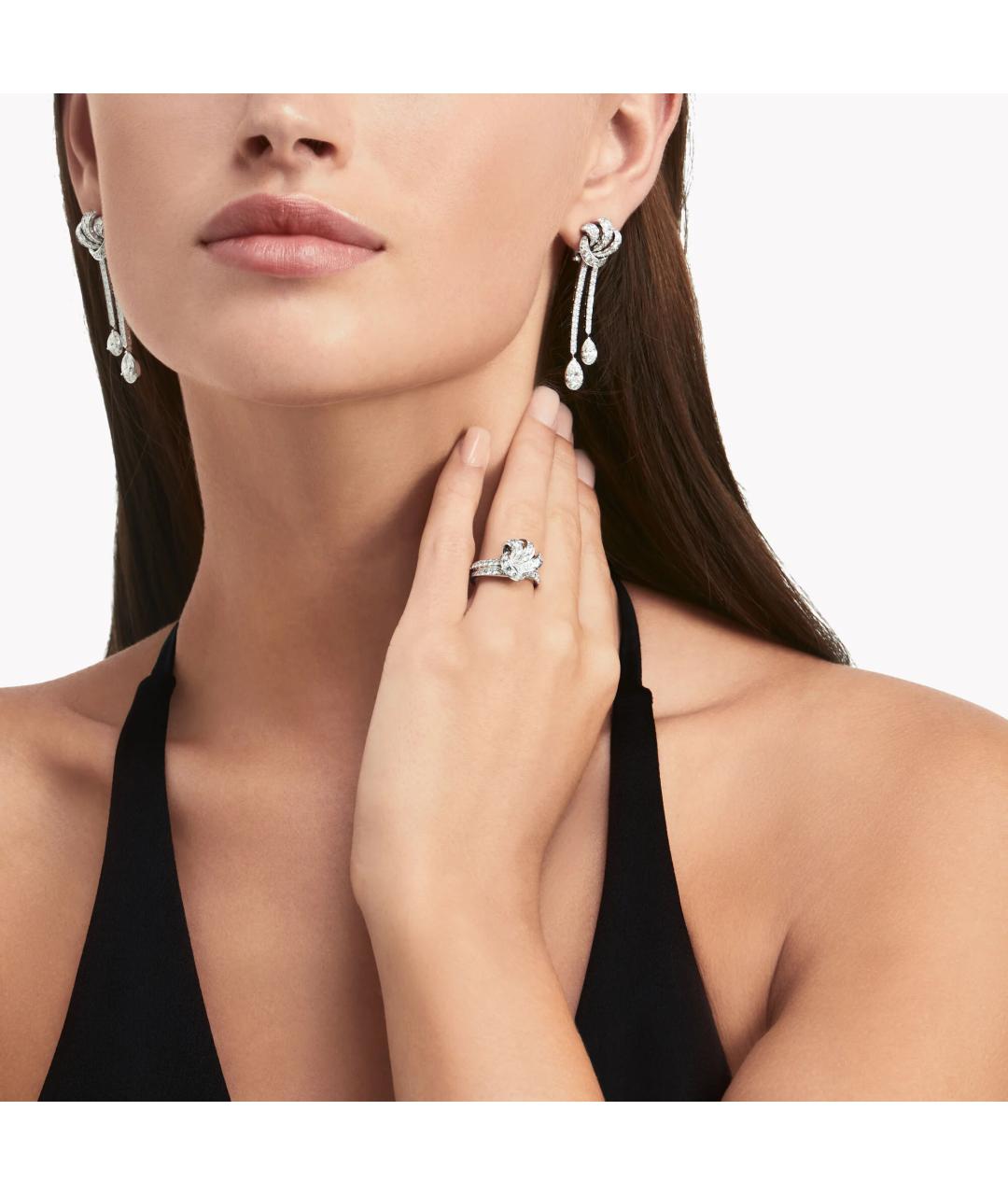 GRAFF Серебряное кольцо из белого золота, фото 4