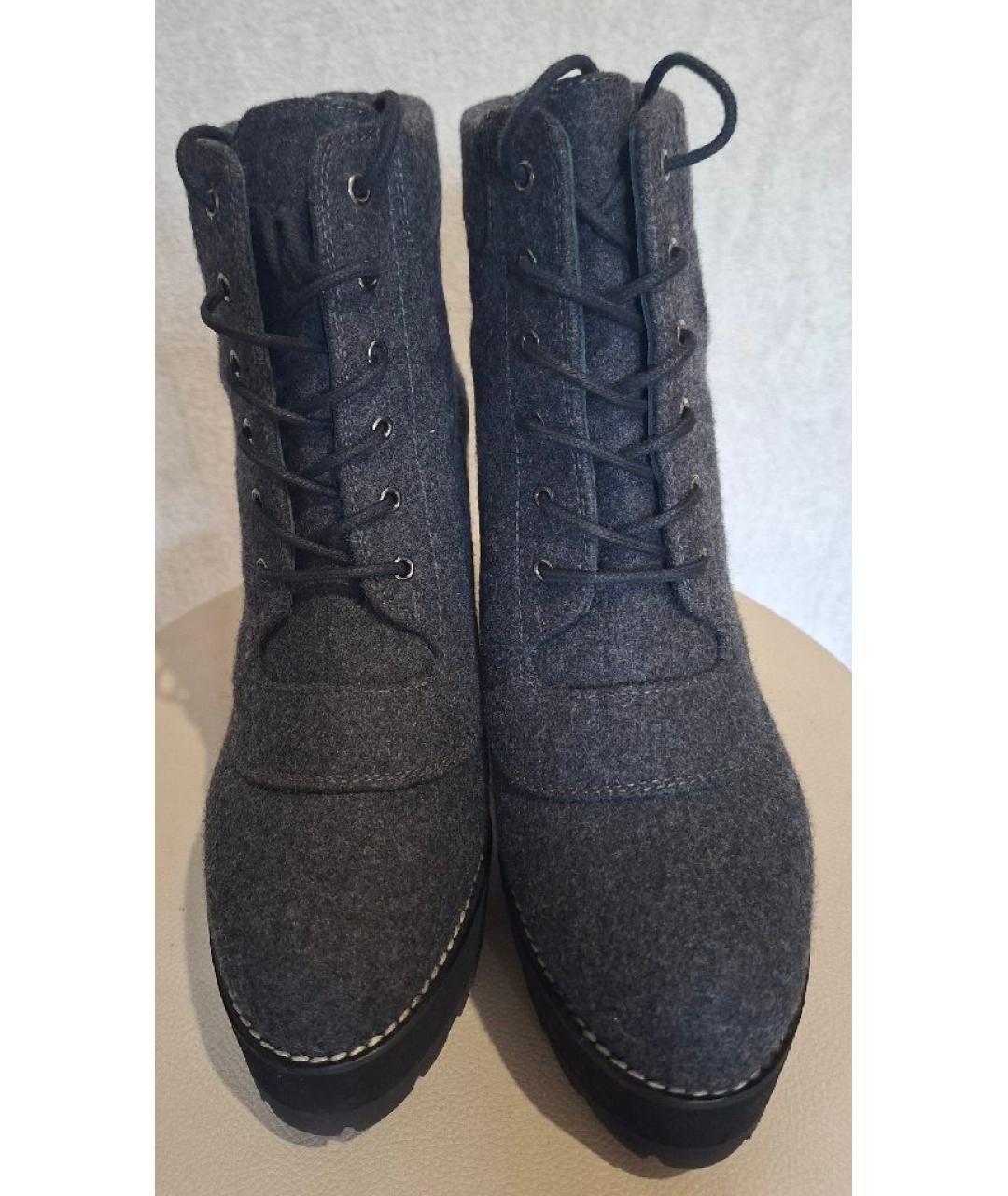 STUART WEITZMAN Серые ботильоны, фото 3