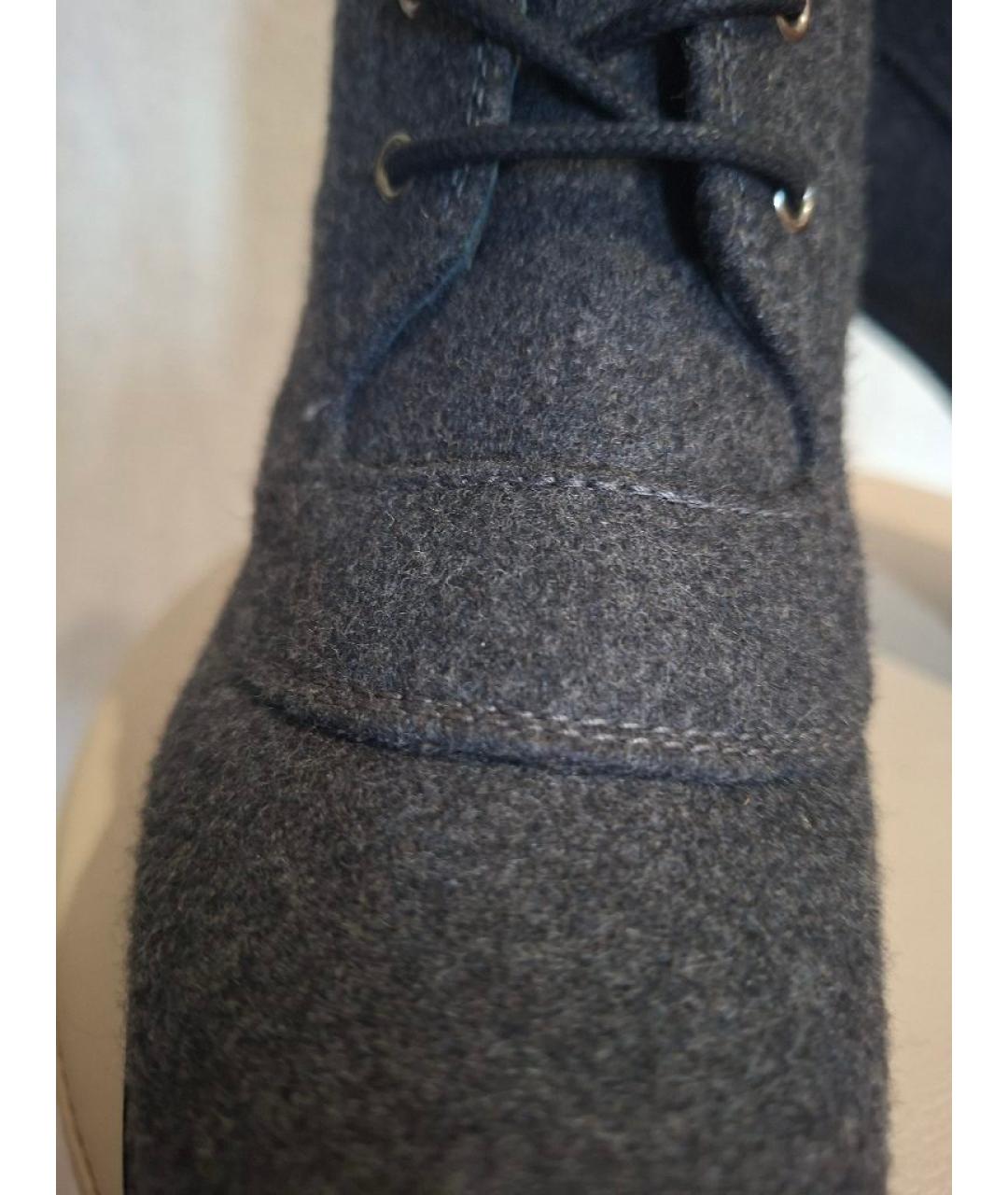 STUART WEITZMAN Серые ботильоны, фото 5