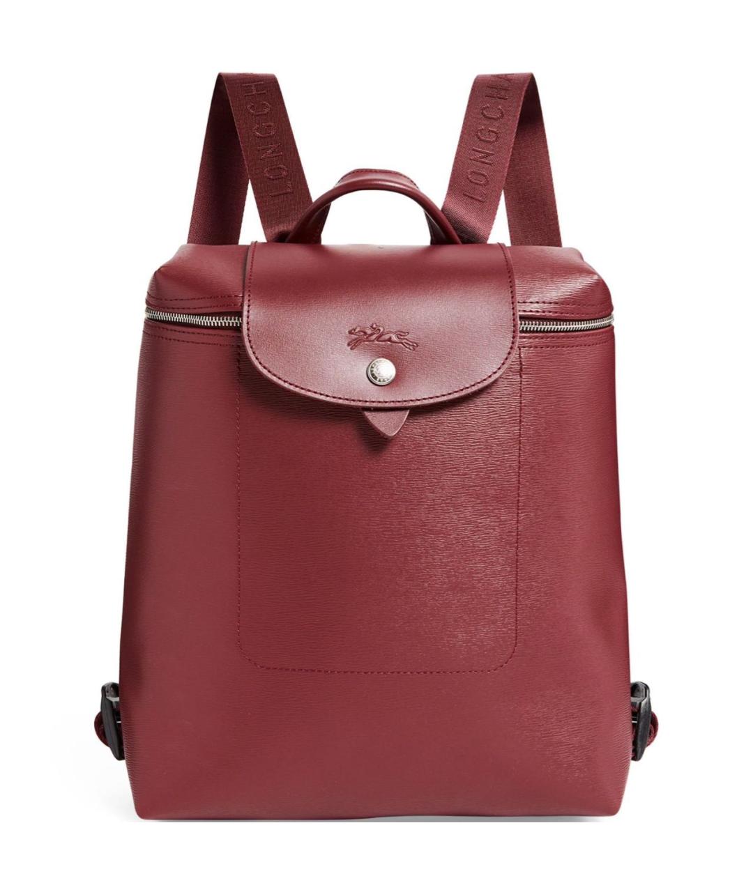 LONGCHAMP Бордовый рюкзак, фото 7