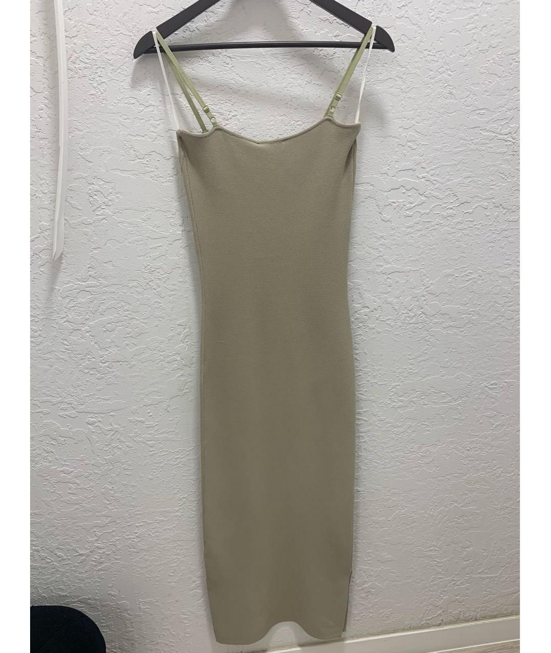 NANUSHKA Бежевое повседневное платье, фото 2