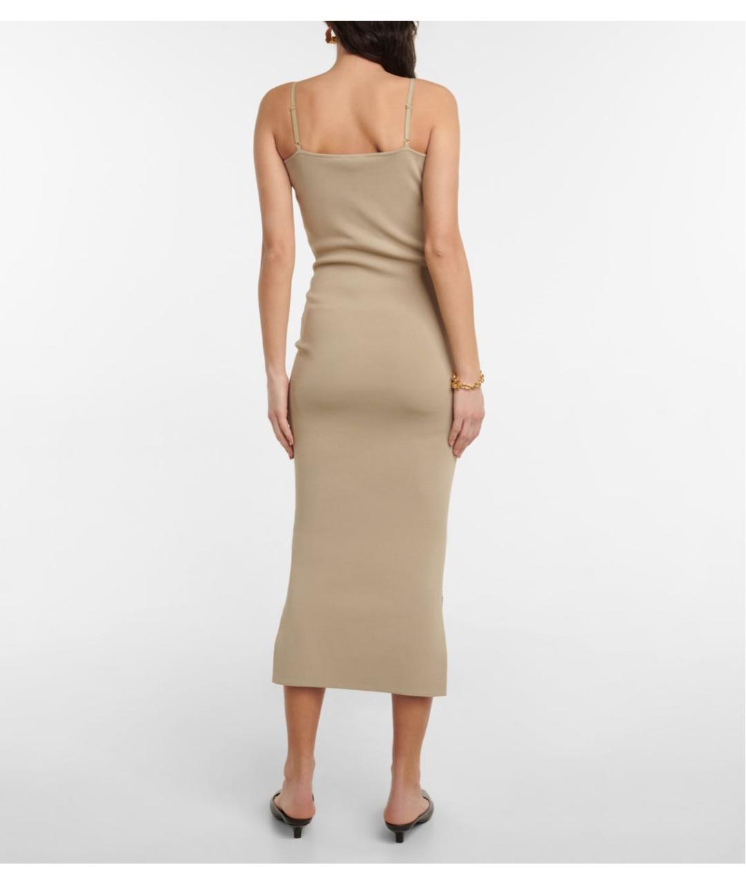NANUSHKA Бежевое повседневное платье, фото 6