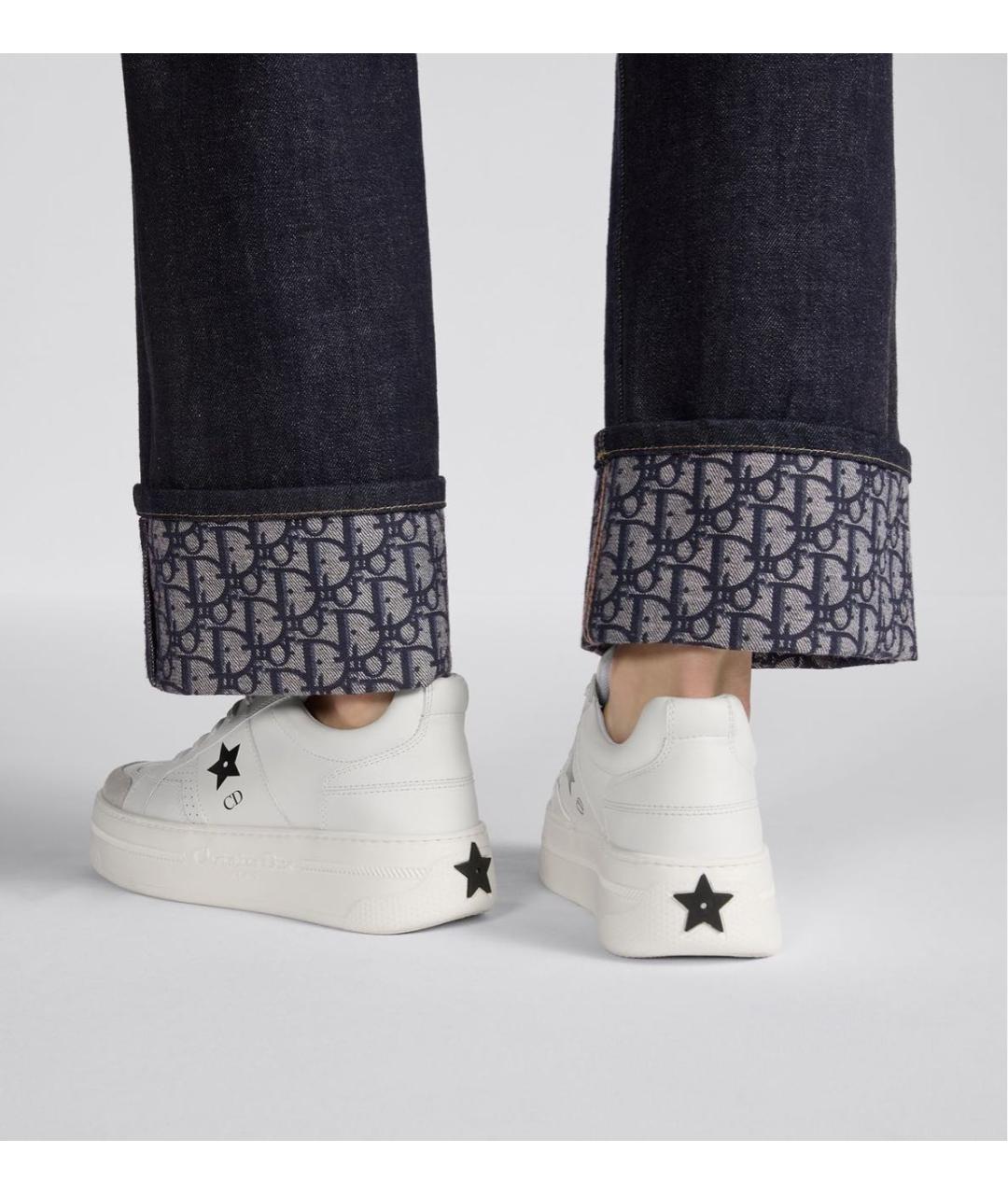 CHRISTIAN DIOR Кожаные кеды, фото 5