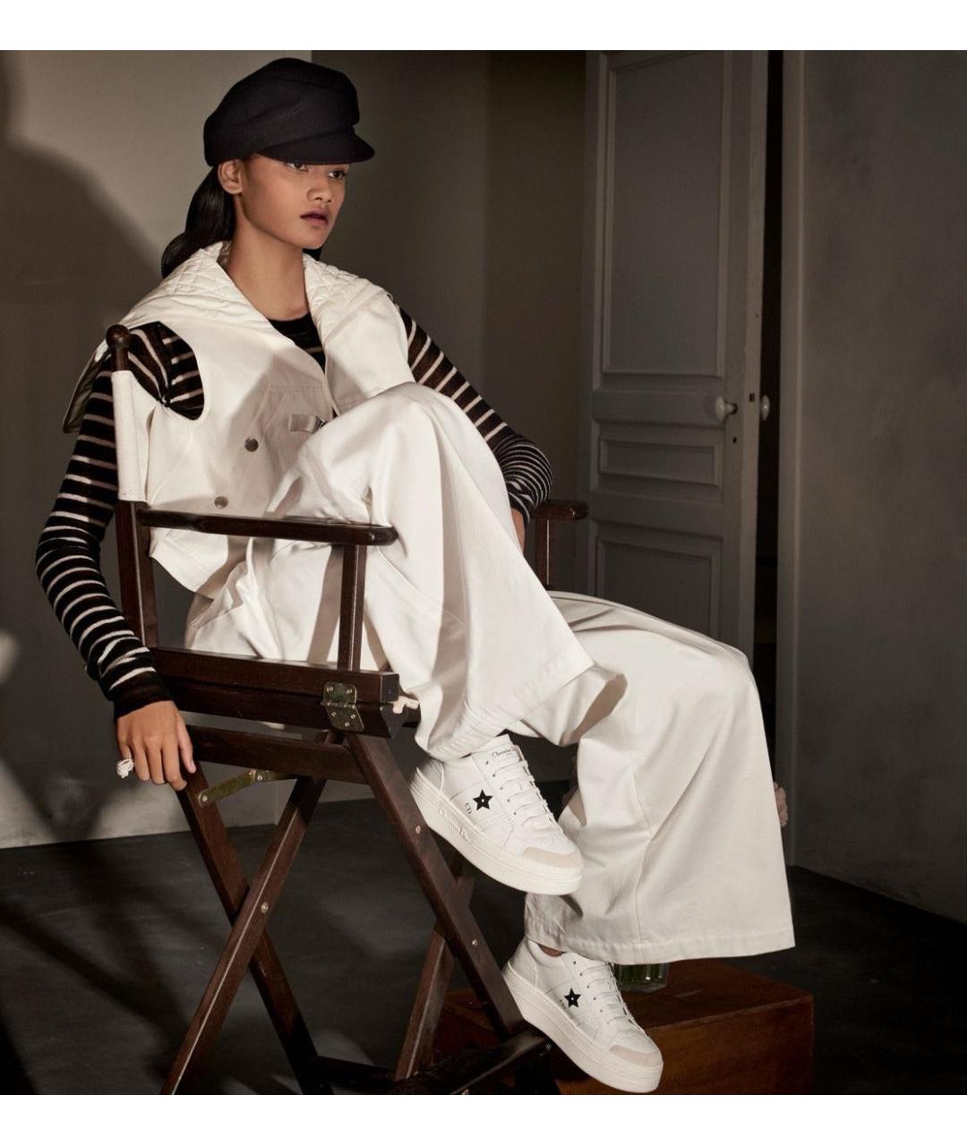 CHRISTIAN DIOR Кожаные кеды, фото 3