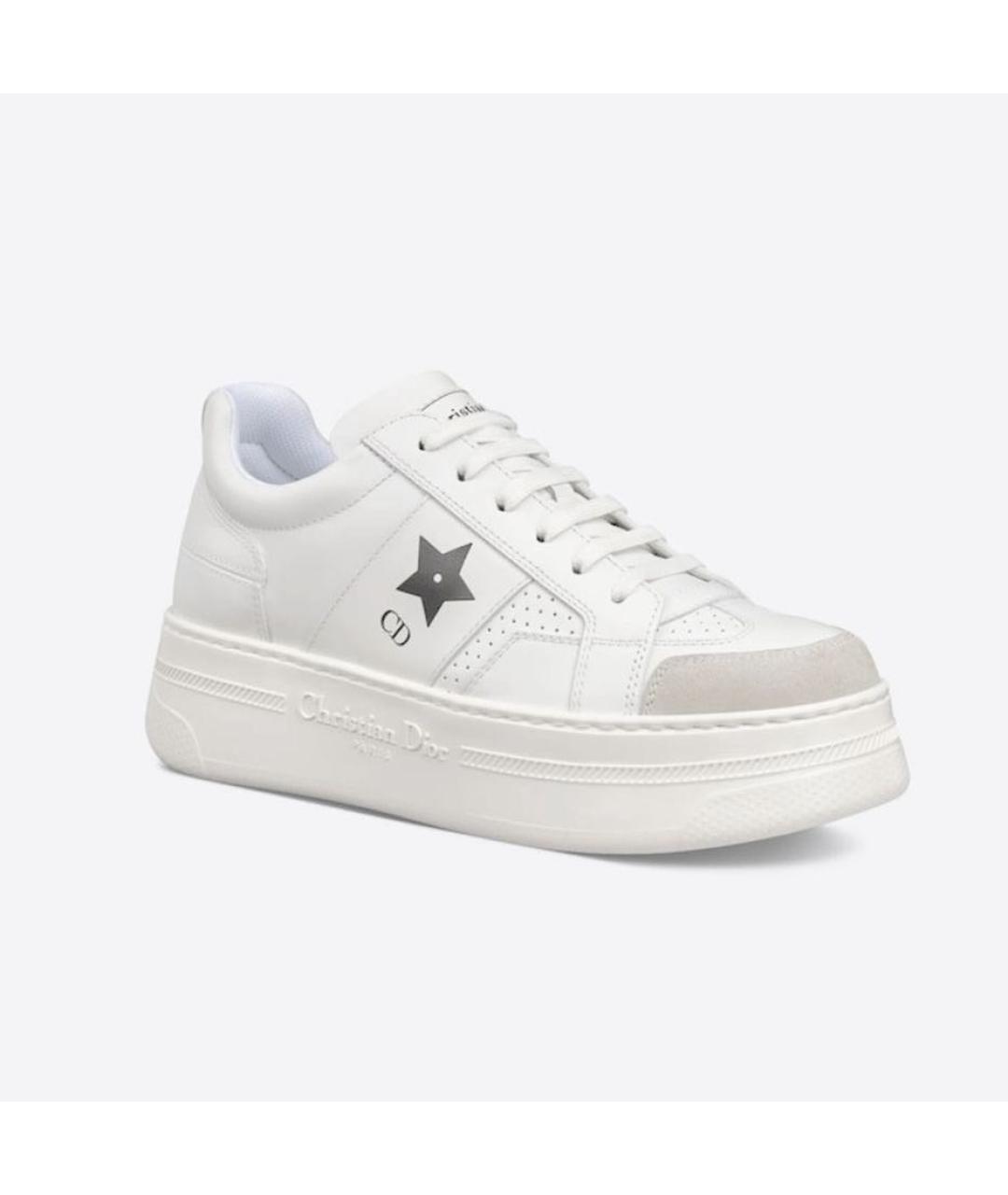 CHRISTIAN DIOR Кожаные кеды, фото 2