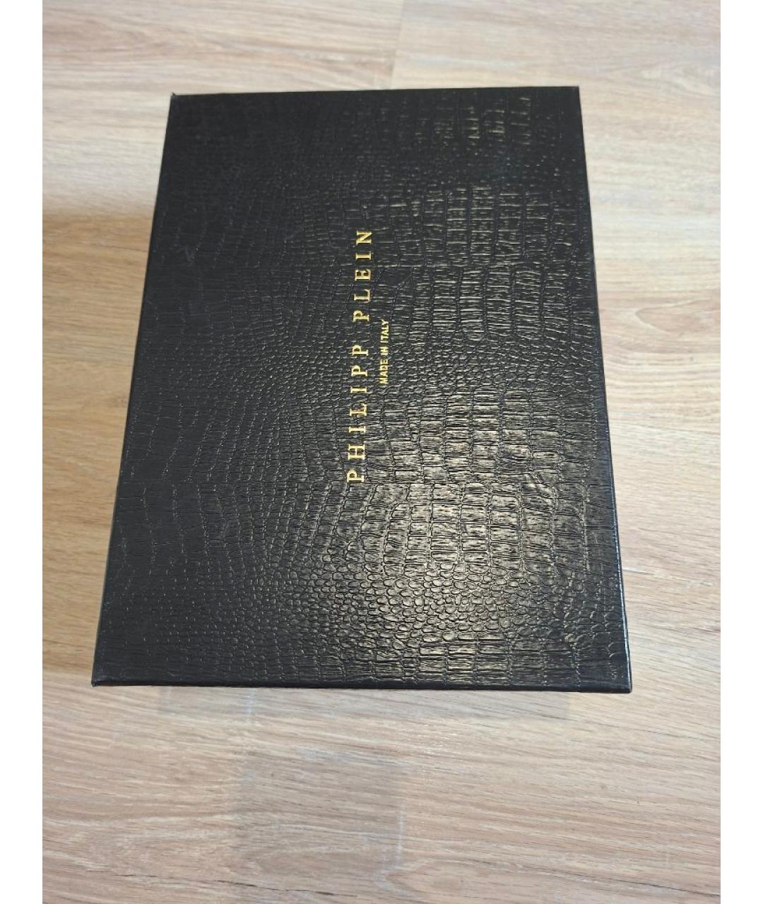 PHILIPP PLEIN Серые текстильные эспадрильи, фото 8