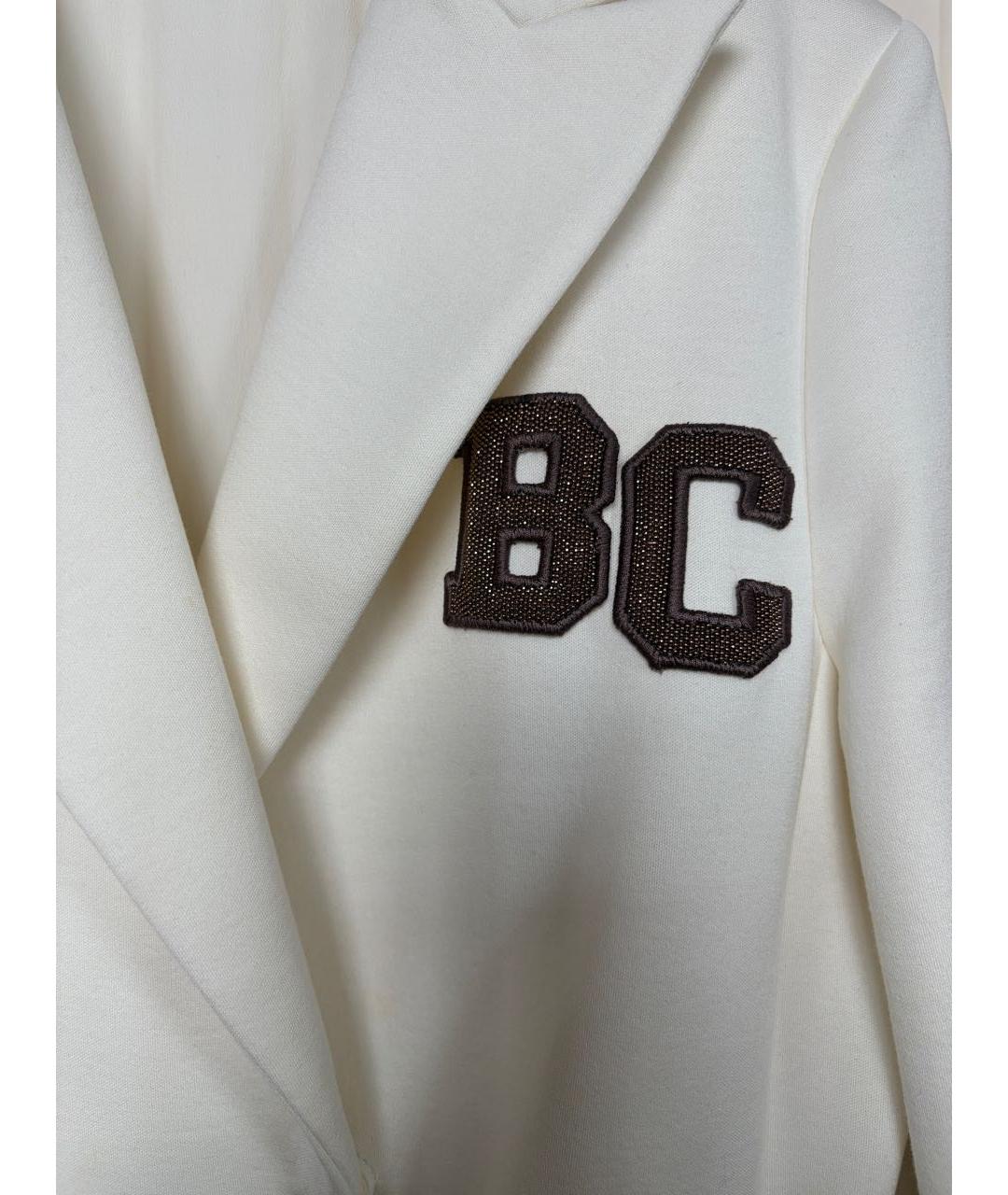 BRUNELLO CUCINELLI Белый хлопковый жакет / жилет, фото 4