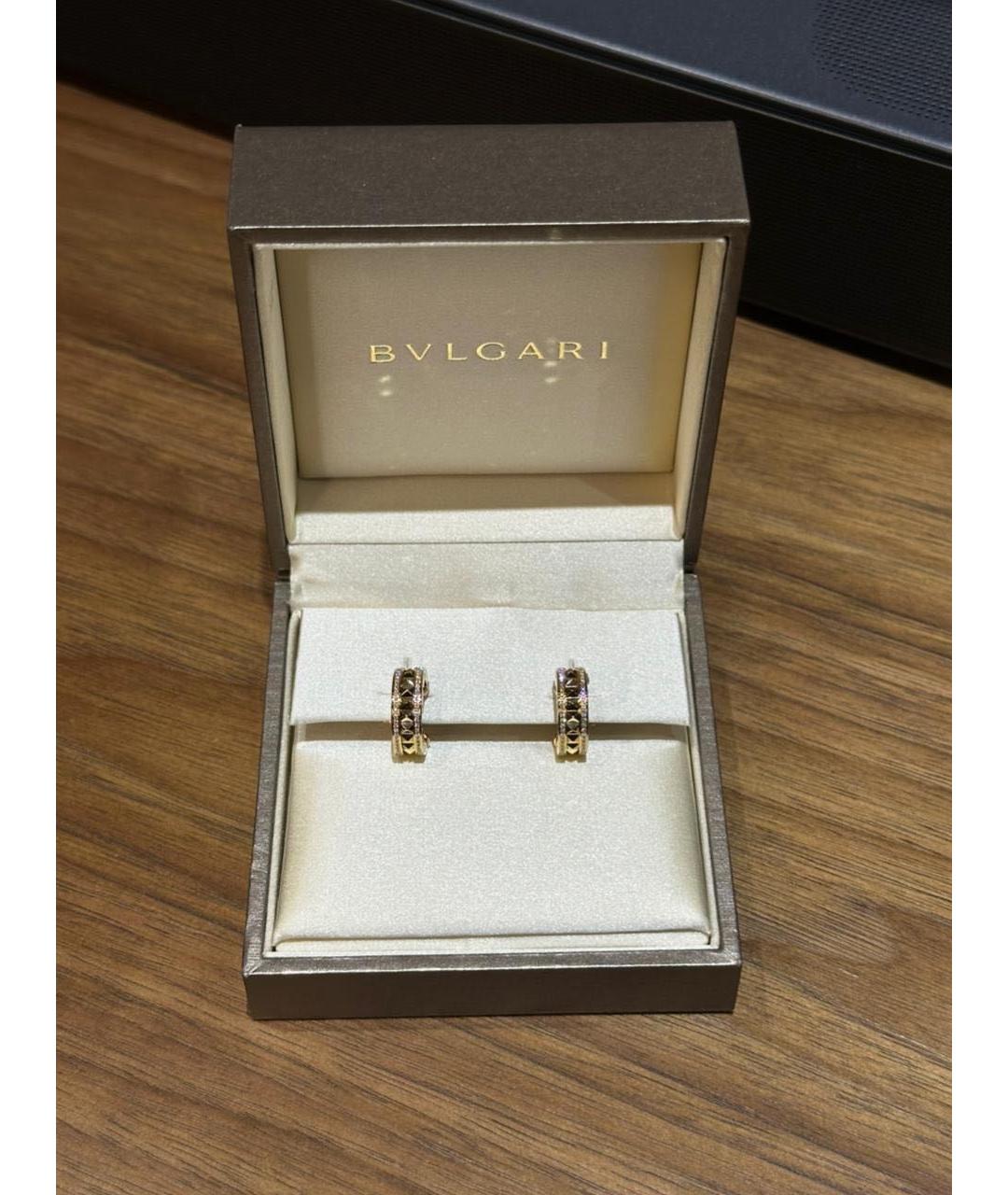 BVLGARI Золотые серьги из желтого золота, фото 5