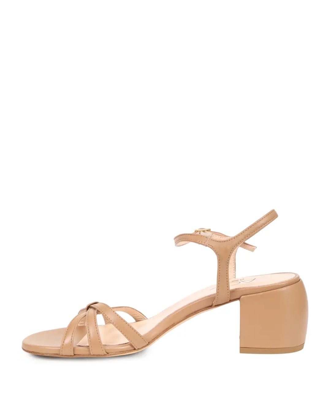 AGL Бежевые босоножки, фото 3