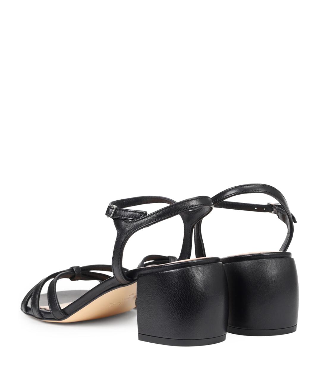 AGL Черные босоножки, фото 4