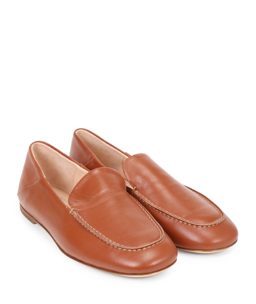 AGL Коричневые кожаные лоферы, фото 2