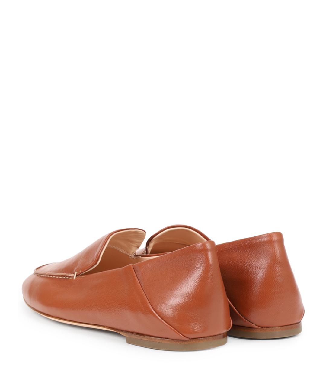 AGL Коричневые кожаные лоферы, фото 4