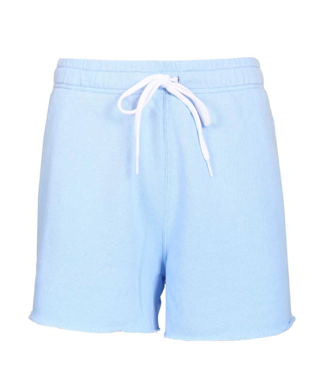 POLO RALPH LAUREN Голубые хлопковые шорты, фото 1