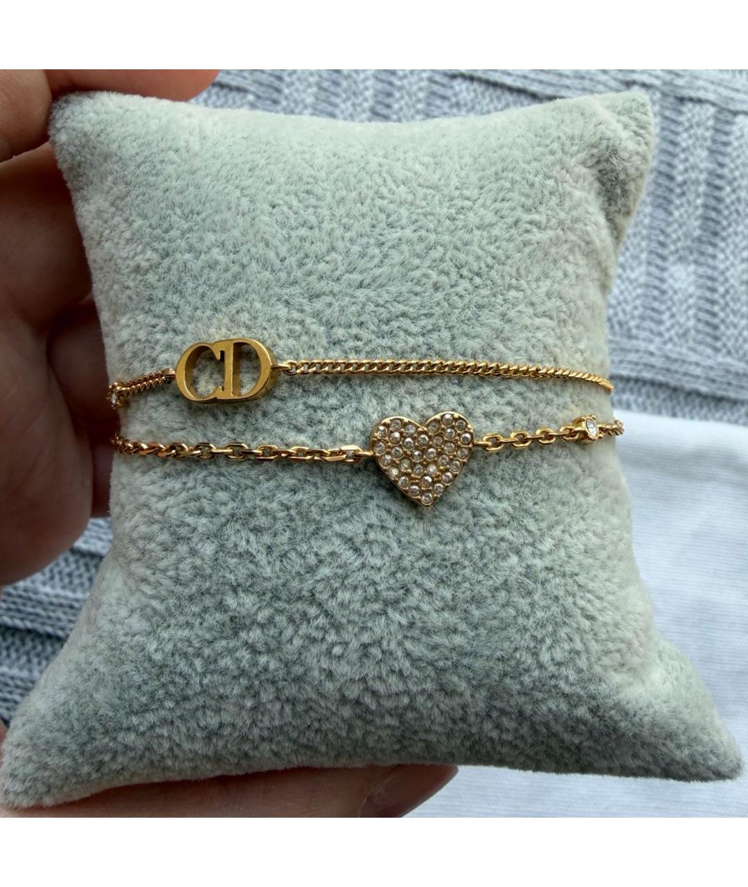 CHRISTIAN DIOR Золотой браслет, фото 3