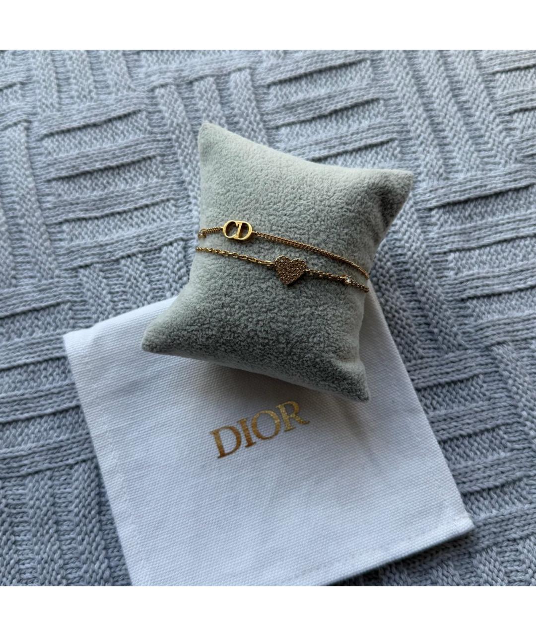 CHRISTIAN DIOR Золотой браслет, фото 6