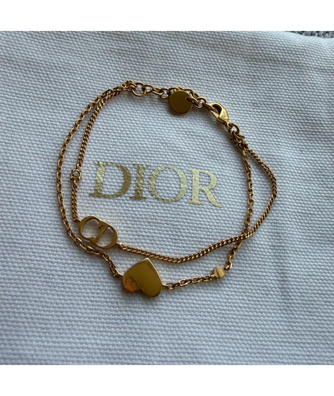 CHRISTIAN DIOR Золотой браслет, фото 8