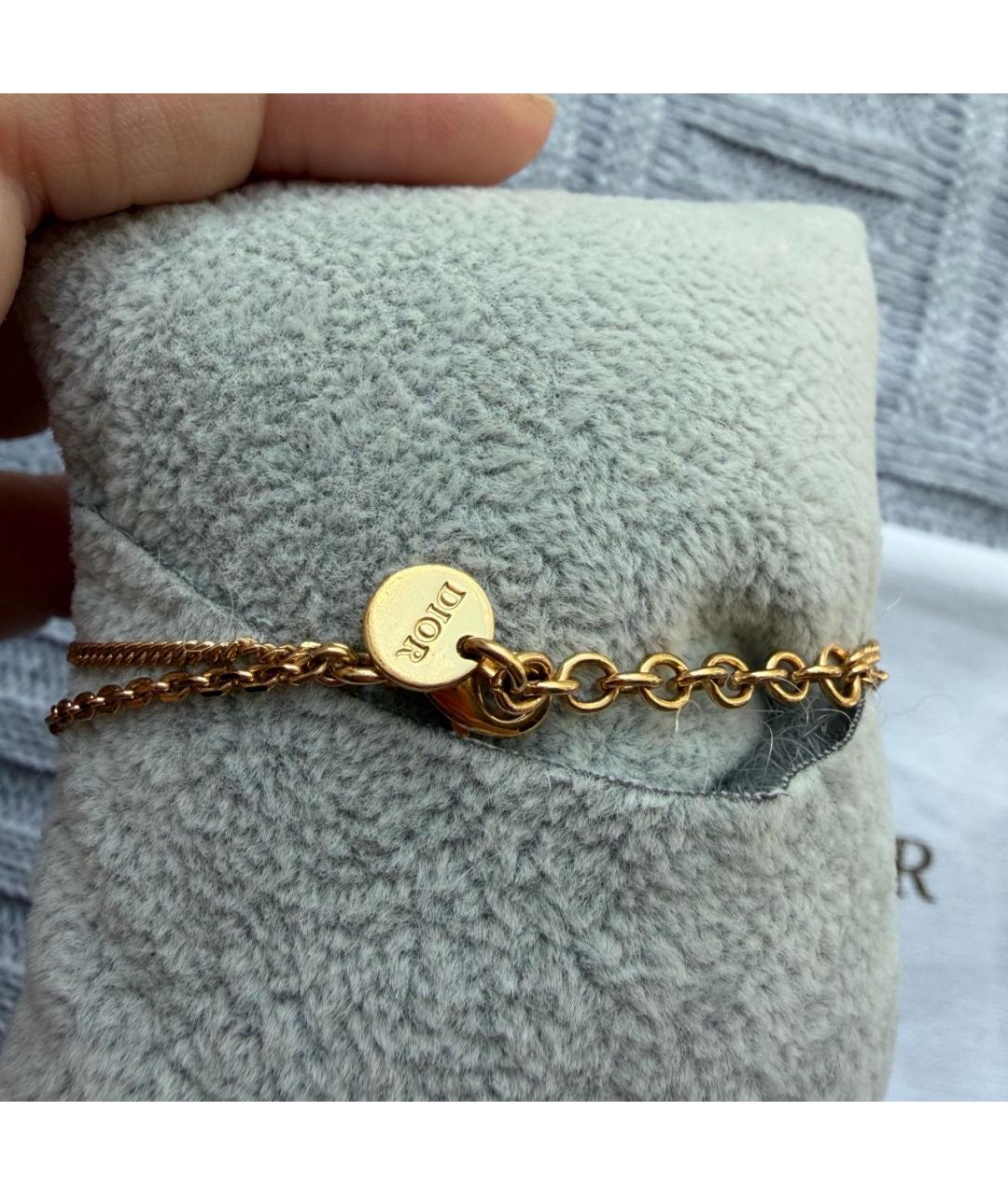 CHRISTIAN DIOR Золотой браслет, фото 5