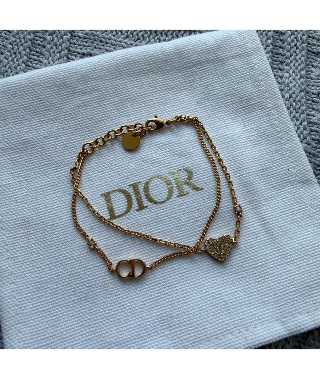 CHRISTIAN DIOR Золотой браслет, фото 7