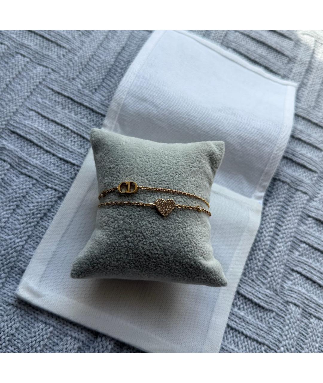 CHRISTIAN DIOR Золотой браслет, фото 2