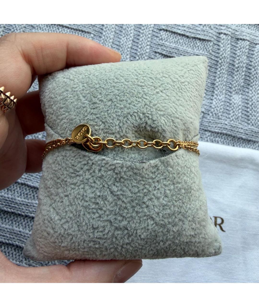 CHRISTIAN DIOR Золотой браслет, фото 4