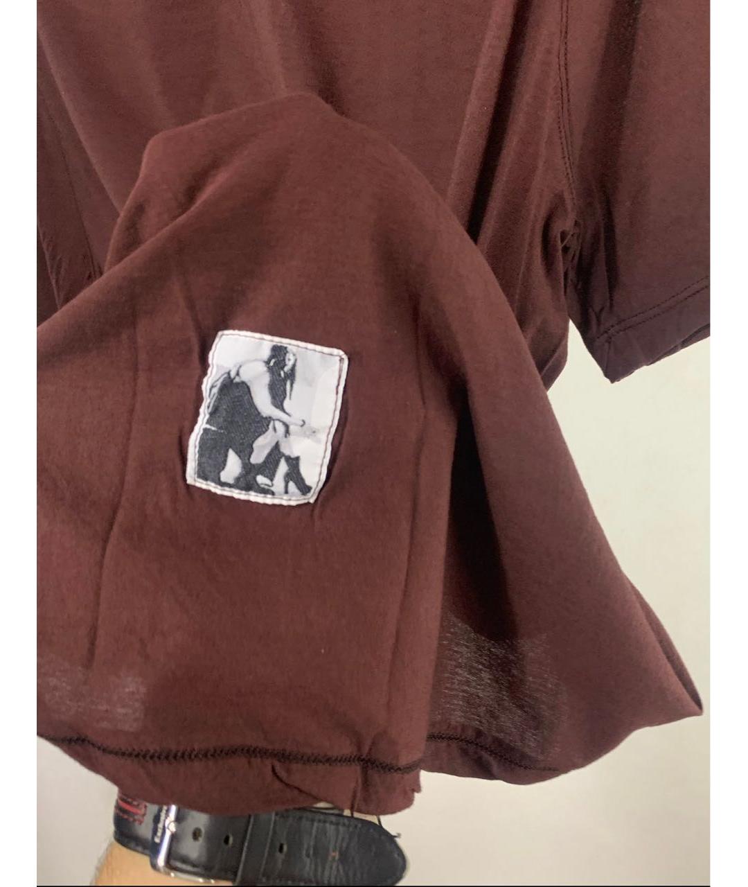 RICK OWENS DRKSHDW Хлопковая футболка, фото 4