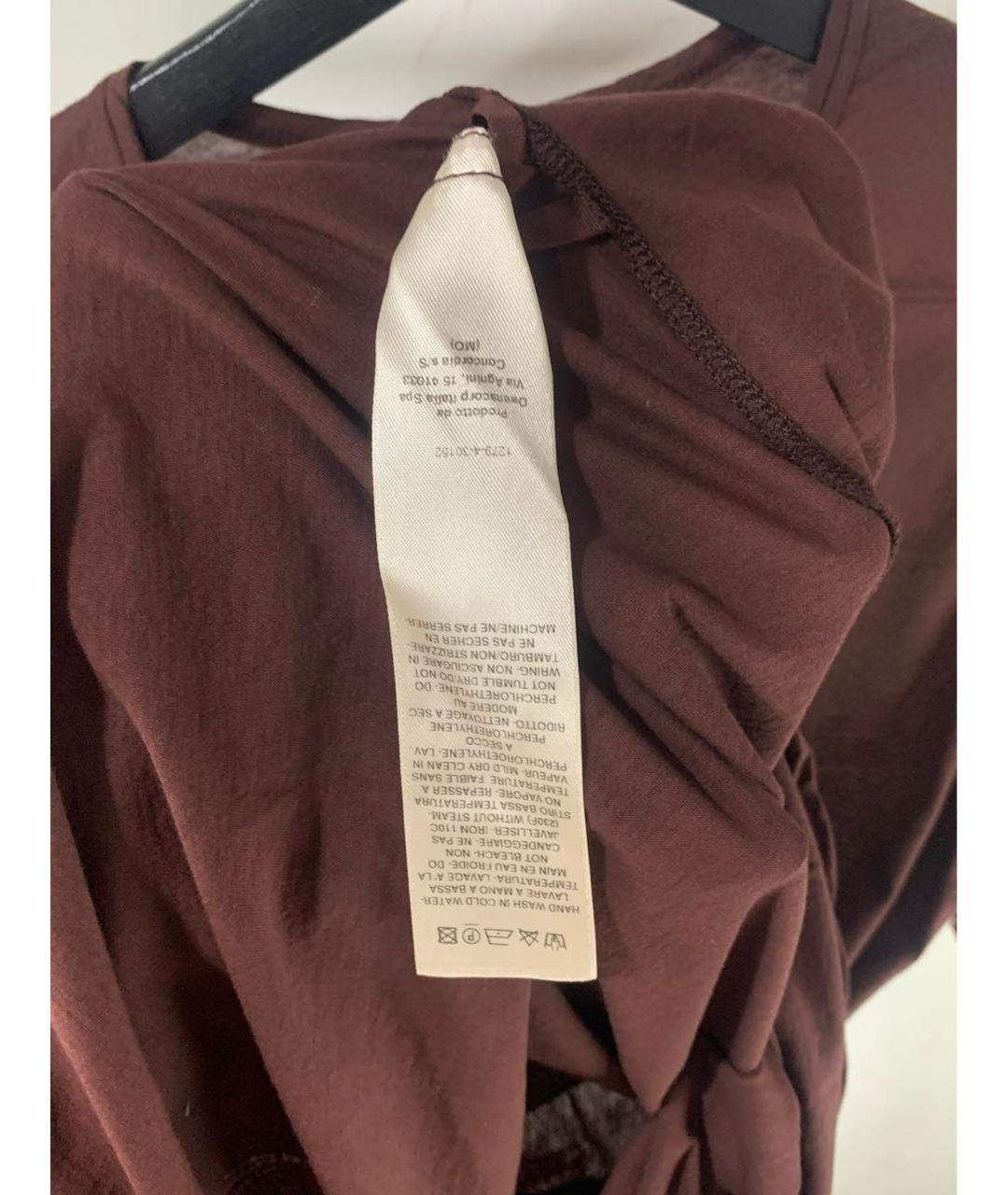 RICK OWENS DRKSHDW Хлопковая футболка, фото 5