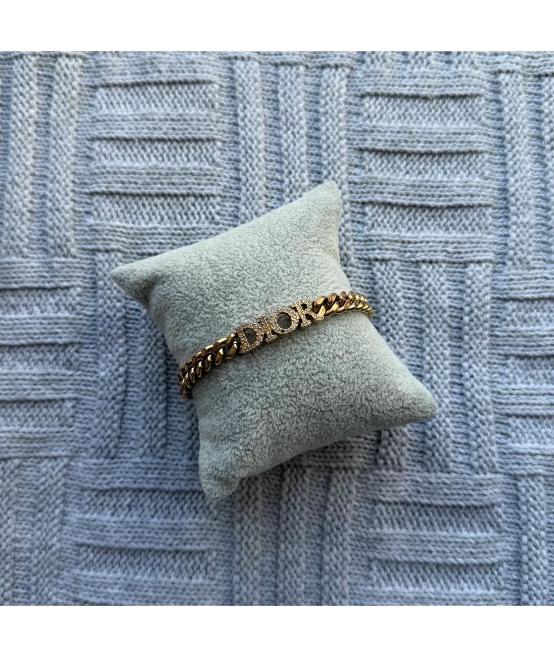 CHRISTIAN DIOR Золотой браслет, фото 2