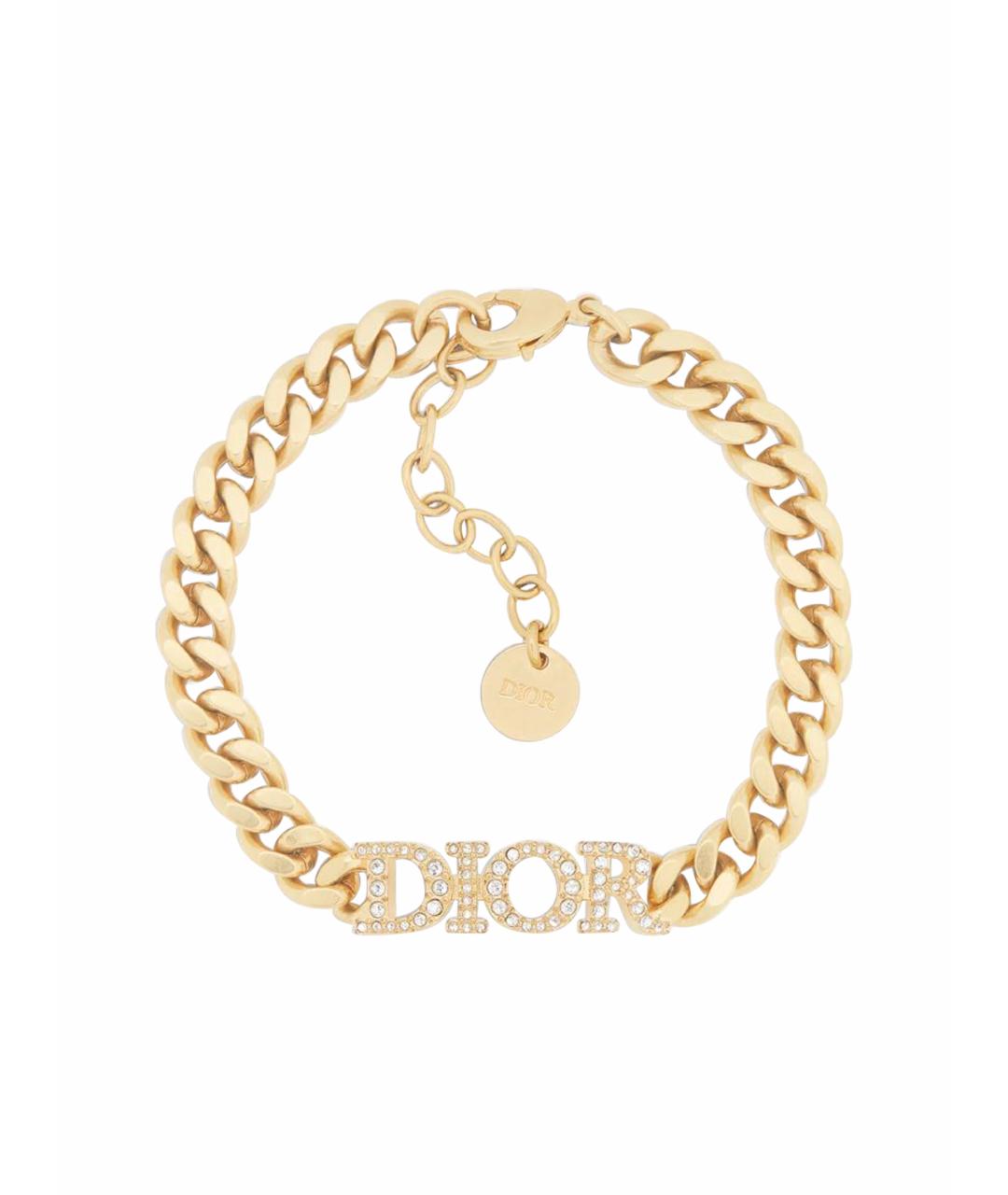 CHRISTIAN DIOR Золотой браслет, фото 1