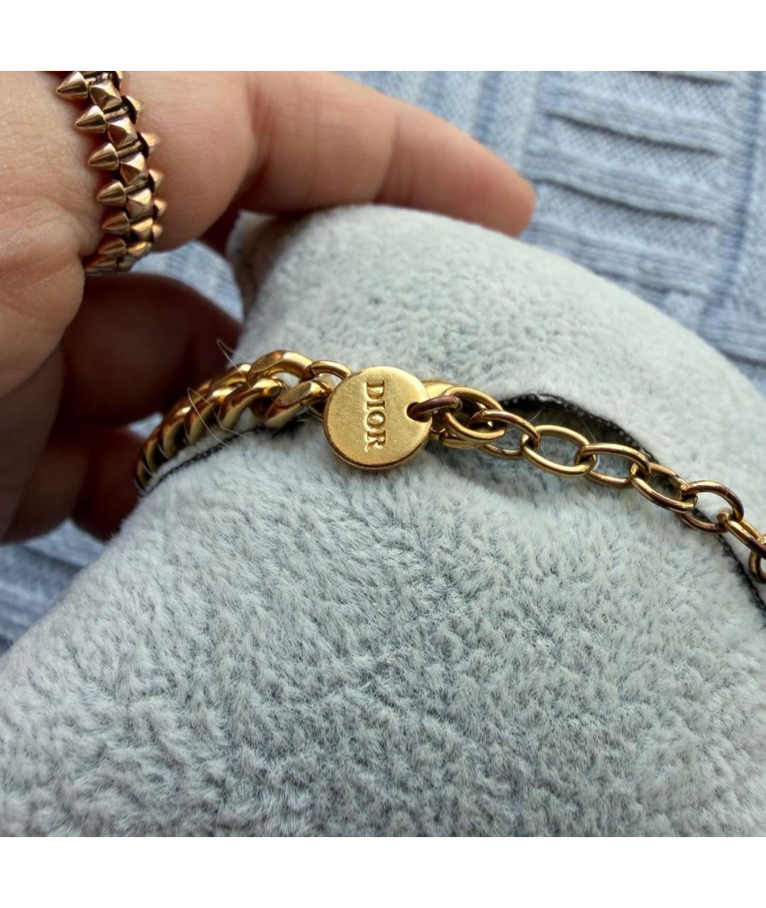CHRISTIAN DIOR Золотой браслет, фото 7