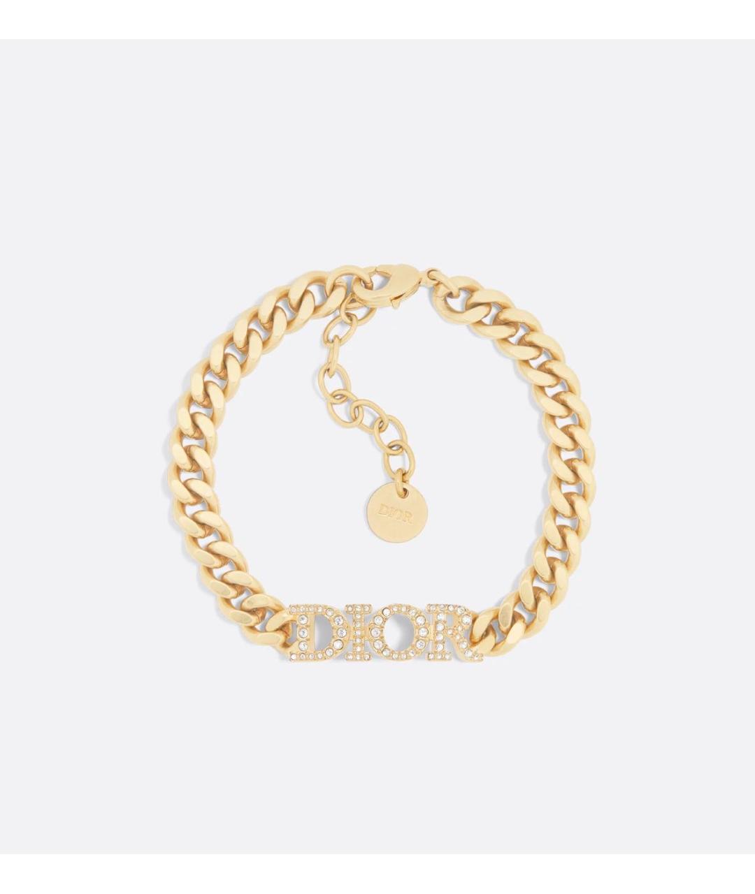 CHRISTIAN DIOR Золотой браслет, фото 9