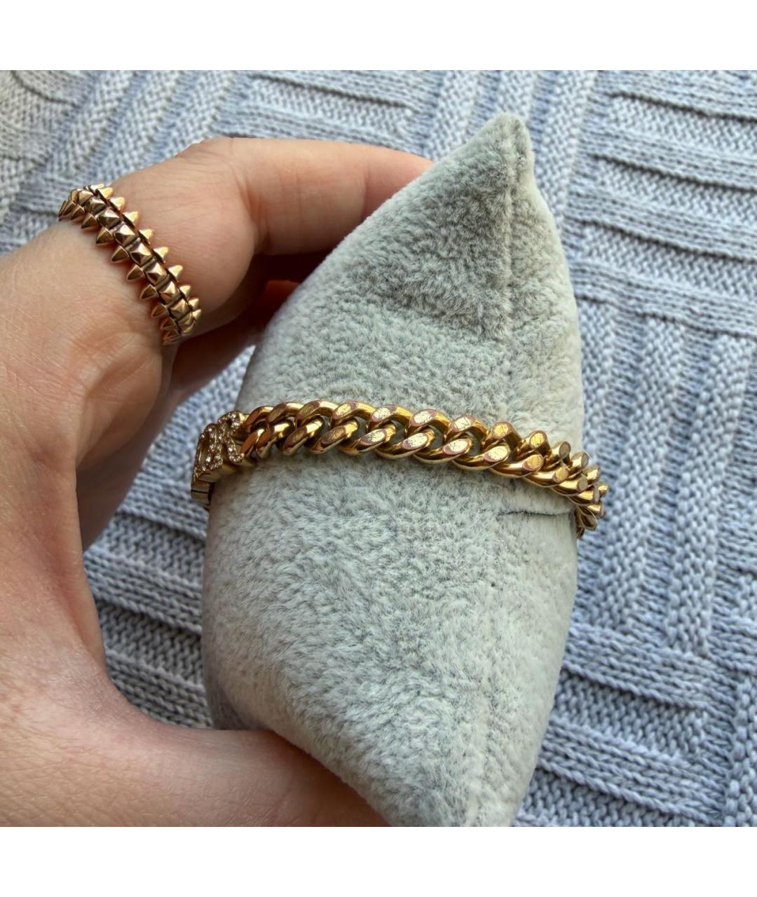 CHRISTIAN DIOR Золотой браслет, фото 4