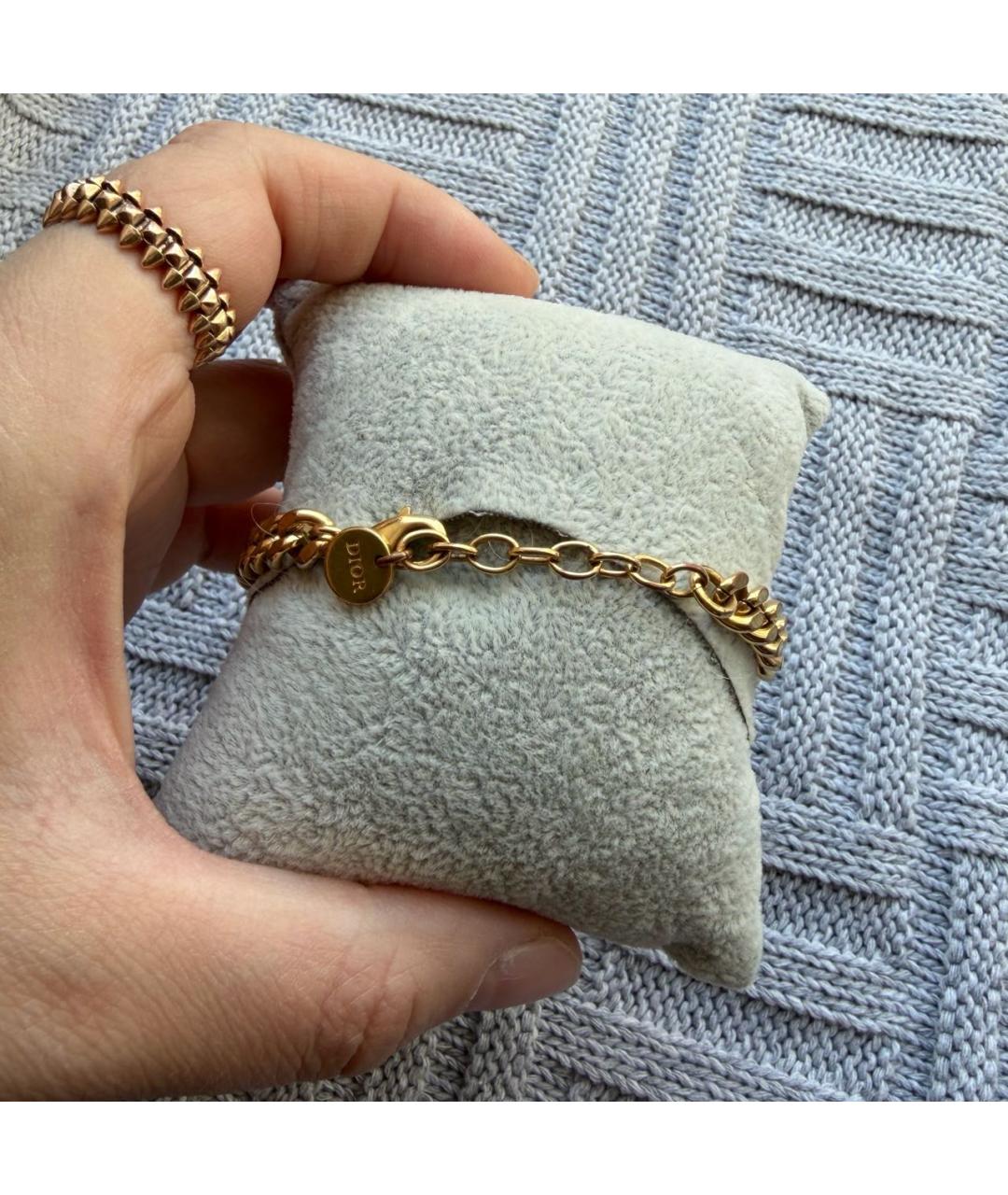 CHRISTIAN DIOR Золотой браслет, фото 6
