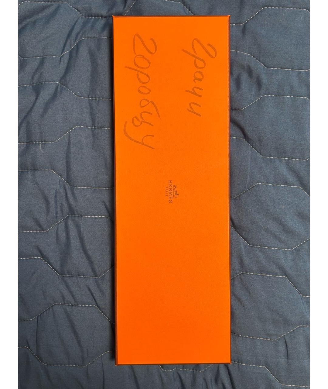 HERMES Мульти шелковый галстук, фото 6