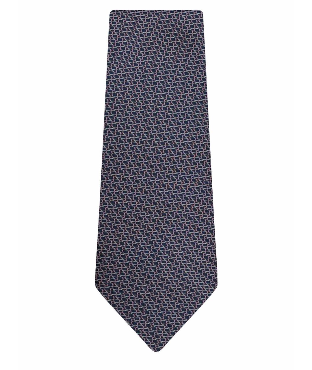 HERMES Мульти шелковый галстук, фото 1