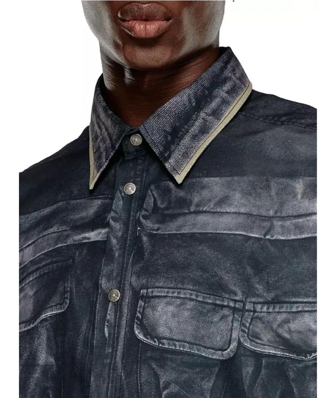 DIESEL Темно-синяя кэжуал рубашка, фото 2