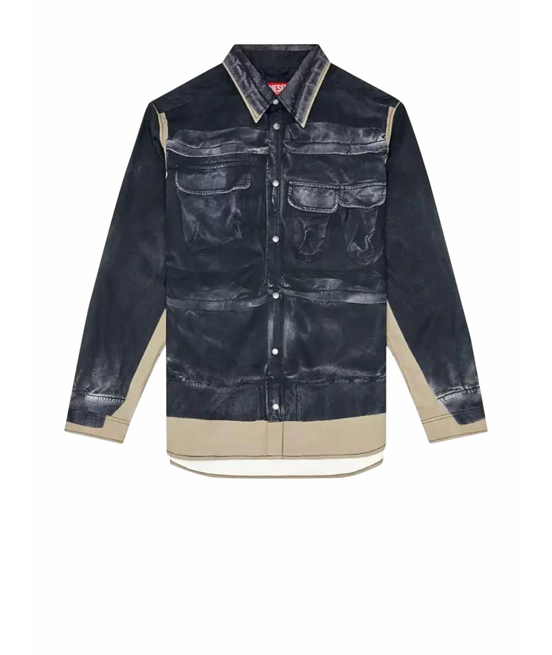 DIESEL Темно-синяя кэжуал рубашка, фото 1