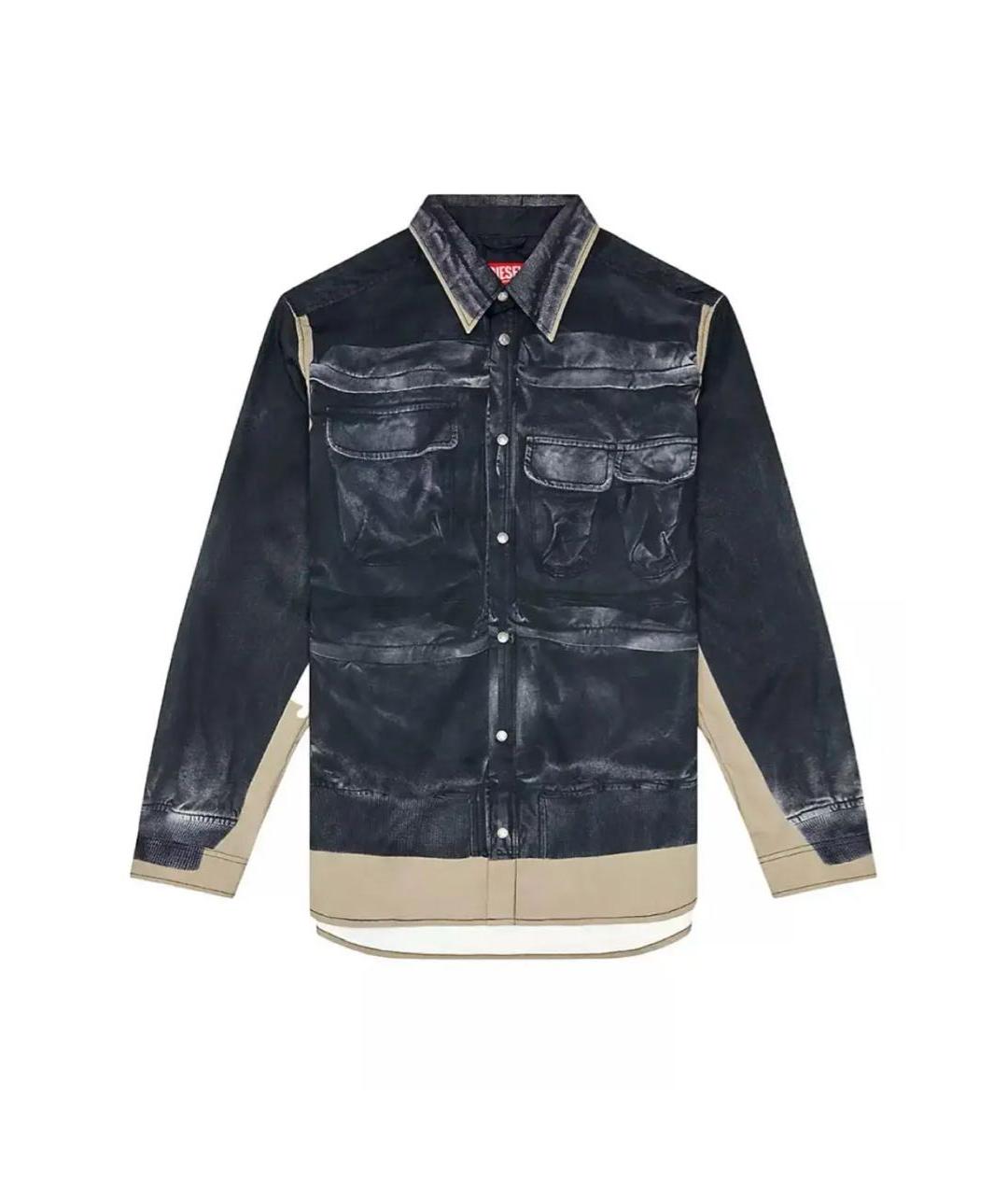 DIESEL Темно-синяя кэжуал рубашка, фото 6