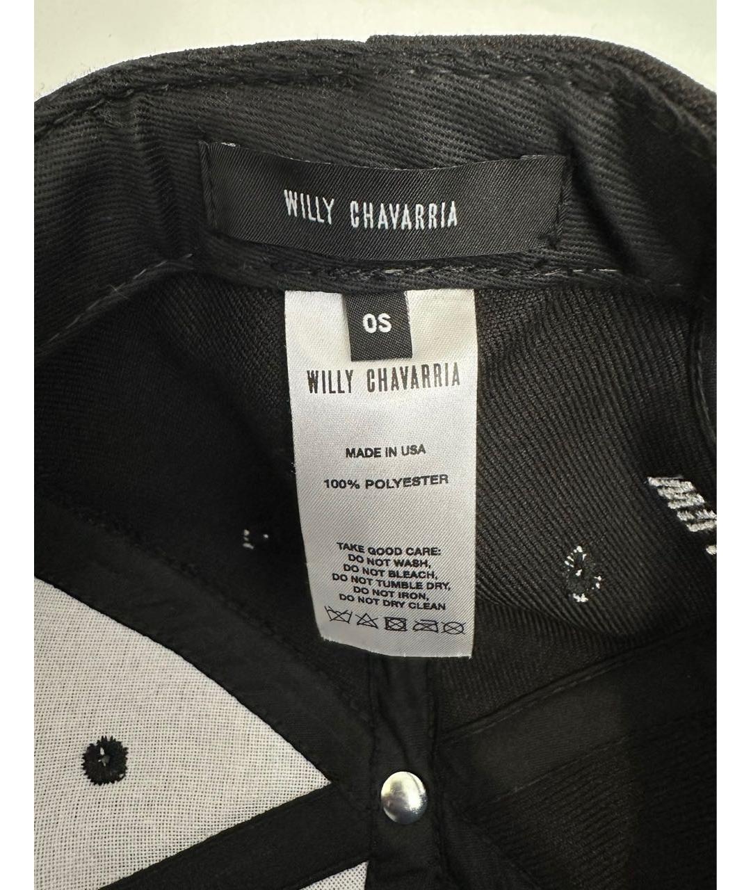 WILLY CHAVARRIA Черная кепка/бейсболка, фото 4