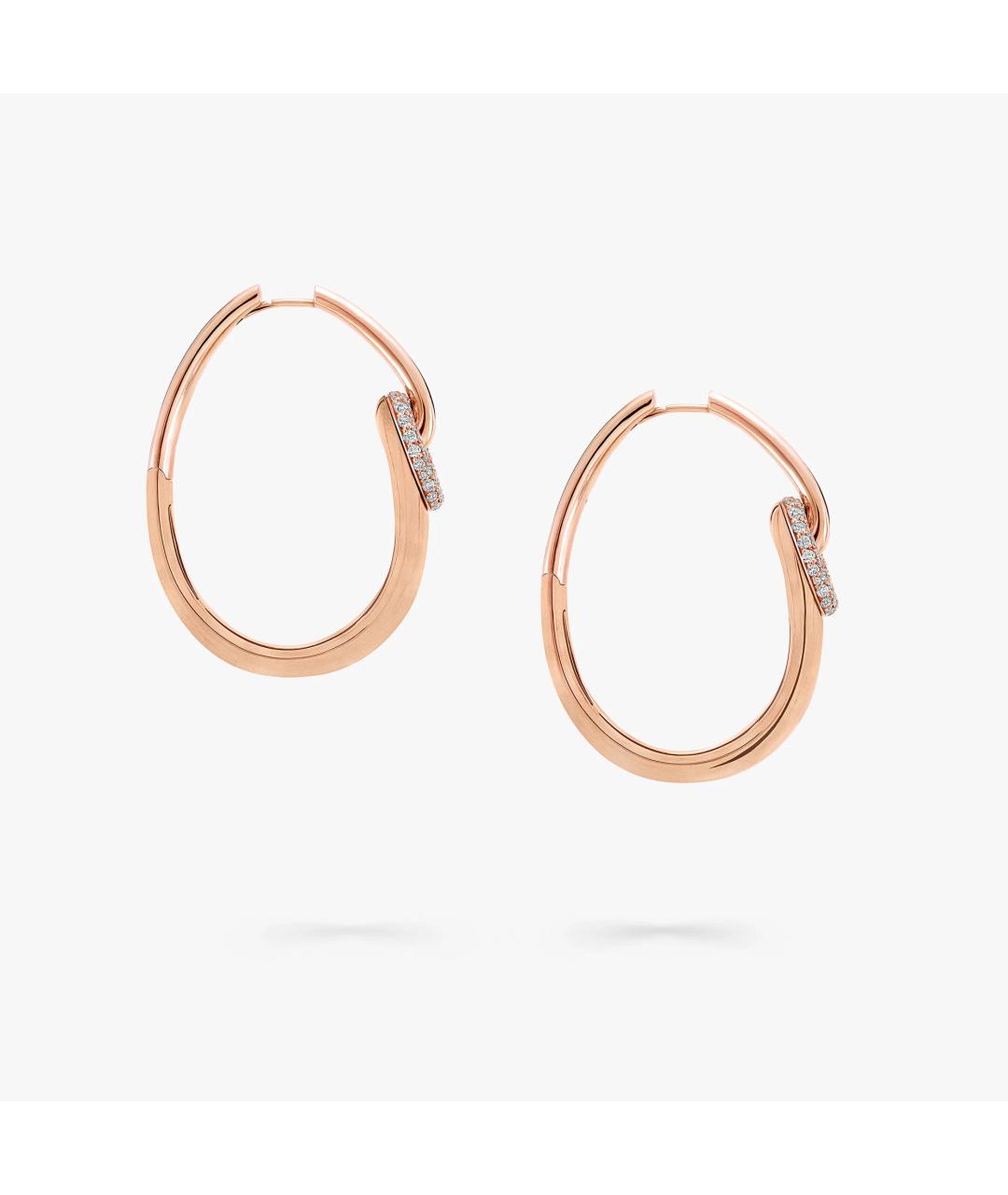 GRAFF Золотые серьги из розового золота, фото 2