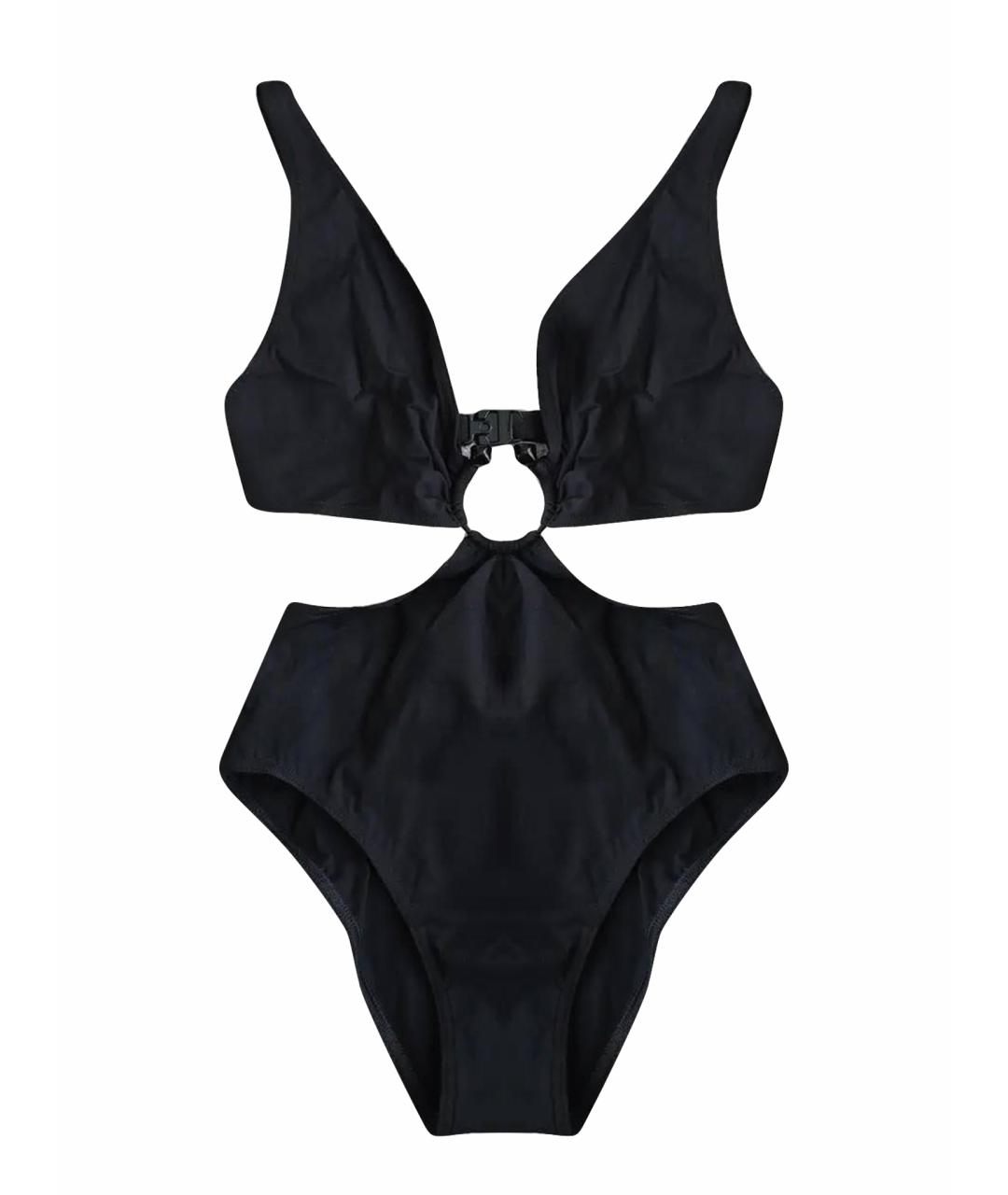 HERMES Черный хлопковый купальник, фото 1